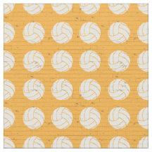 Gelbe Volleyball-Holzfußboden Gemustert