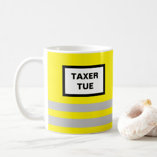 Gelbe Weste Becher Kaffeetasse