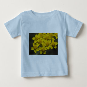 Gelbe Wildblumen Baby T-shirt