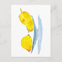 Gelbe Zitronen Fruchtkunst