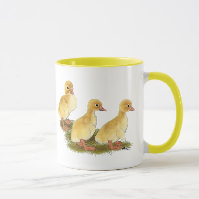 Gelben Entenküken Tasse (Rechts)