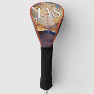 Gelber Ahornblätterblättriger Ahornblättriger, gef Golf Headcover