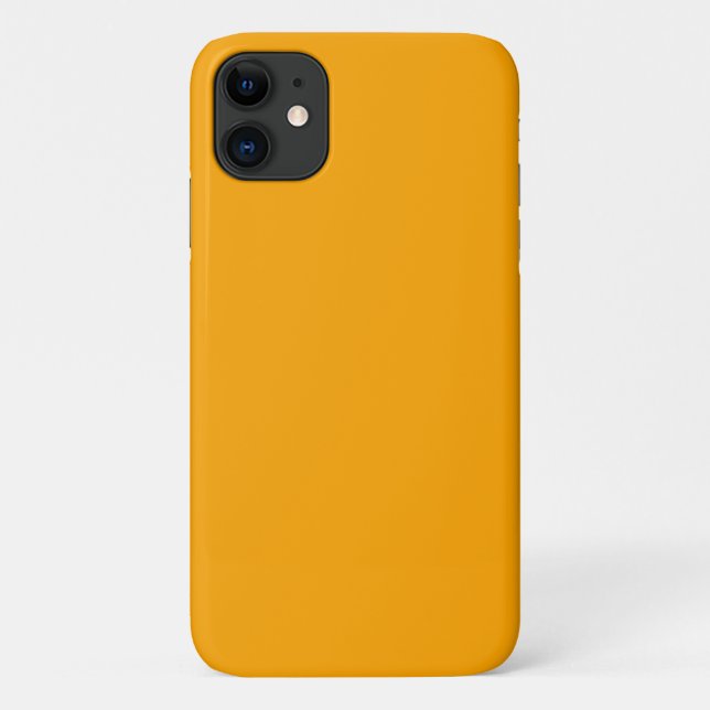 Gelber Akzent, den Sie anpassen können Case-Mate iPhone Hülle (Rückseite)