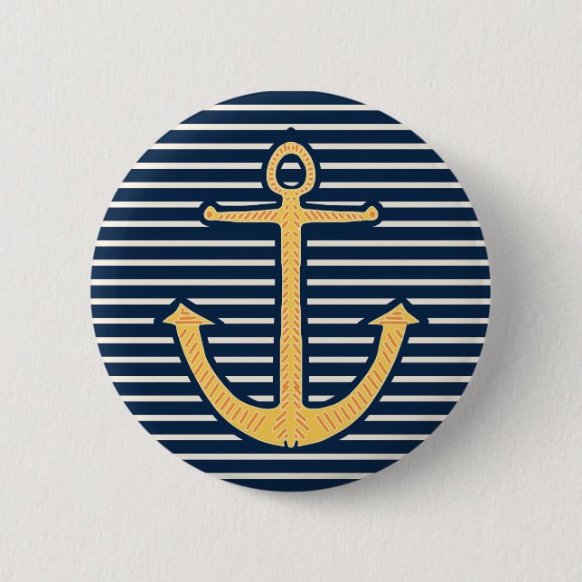 Gelber Anker Button (Vorderseite)