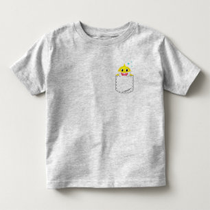 Gelber Babyhai Kleinkind T-shirt