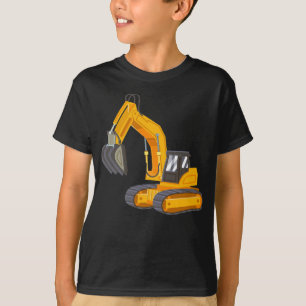 Gelber Bagger T-Shirt