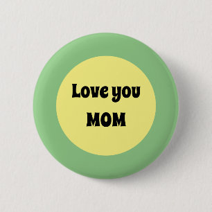 Gelber Big Dot Button