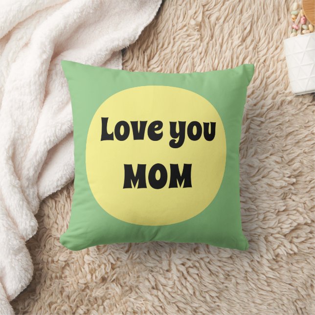 Gelber Big Dot Kissen (Decke)