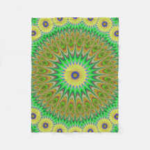 Gelber Blume Mandala