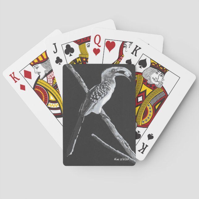 Gelber Buchenbarsch, Kalahari Spielkarten (Rückseite)