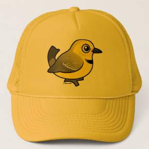 Gelber Chat Truckerkappe