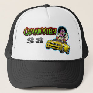 Gelber Chevy Camaro SS Hut Truckerkappe
