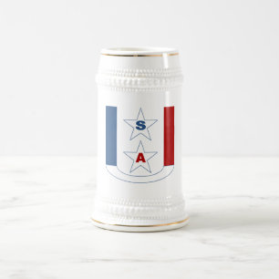 Gelber Chope DESIGN USA Bierglas