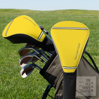 Gelber Club Golf Headcover