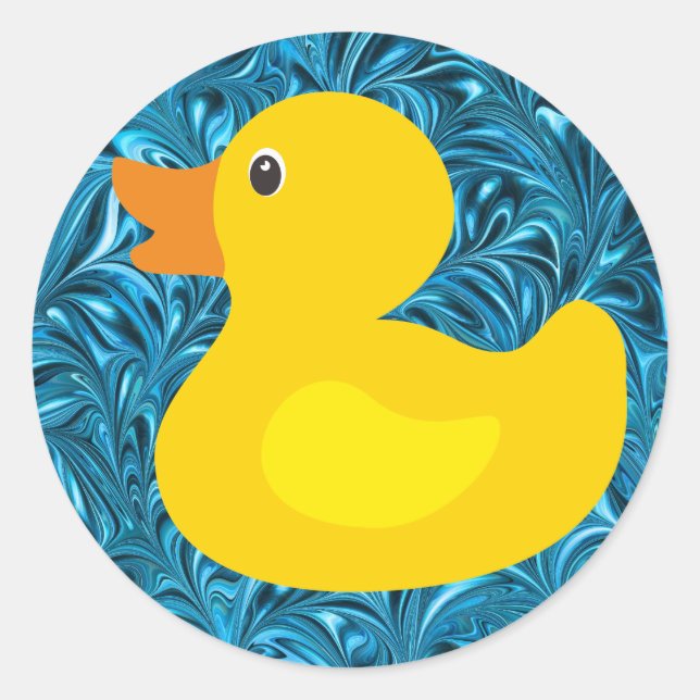 Gelber Ducky Sticker - SRF (Vorderseite)