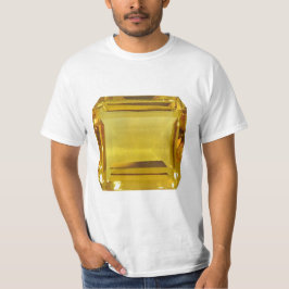 Gelber Edelstein T-Shirt