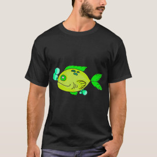 Gelber Fisch T-Shirt