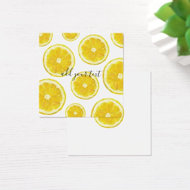 Gelber, frischer Zitronensatz (Schreibtisch)