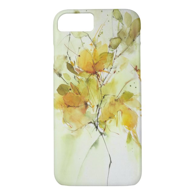 Gelber Frühling Case-Mate iPhone Hülle (Rückseite)