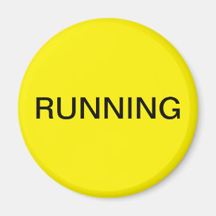 Gelber Geschirrspüler-Magnet Magnet