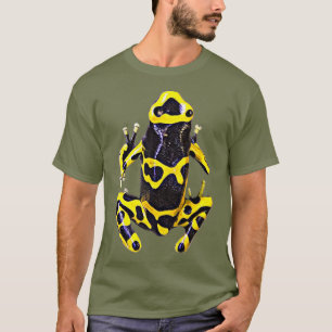 Gelber Giftschlauch-Frosch entwirft Gift-Dart-T-Sh T-Shirt