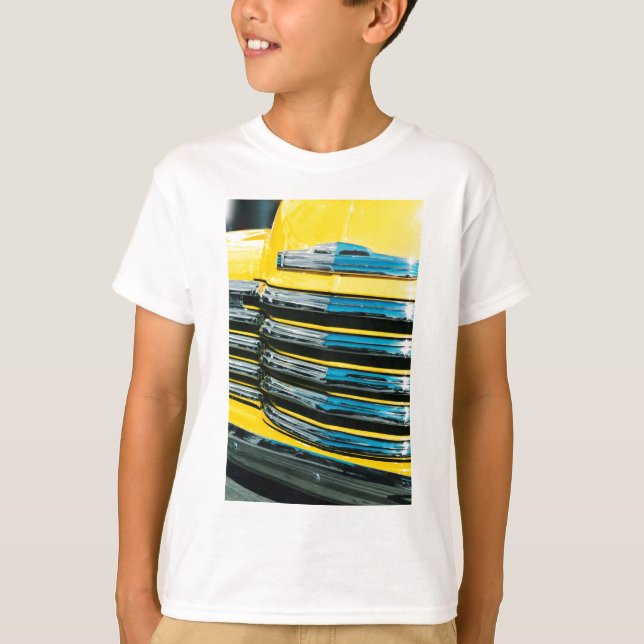 Gelber Grill T-Shirt (Vorderseite)