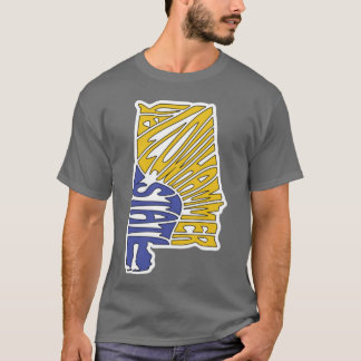 Gelber Hammer Staat Alabama T-Shirt