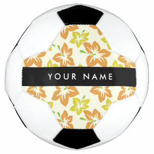Gelber Hibiskus, Orangefarbener Hibiskus, Ihr Name Fußball