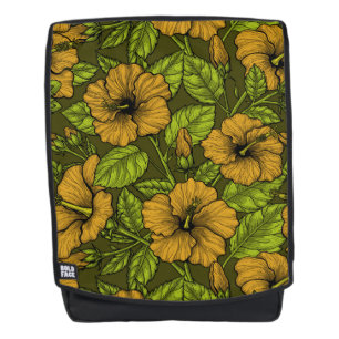 Gelber Hibiskus Rucksack
