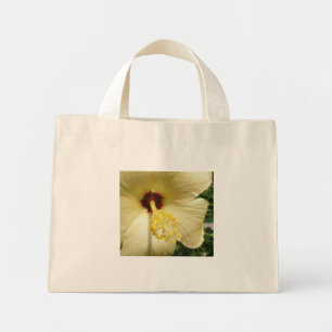 Gelber Hibiskus Totbeutel Mini Stoffbeutel