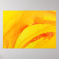 gelber Hintergrund; Aquarellfarbe auf Papier