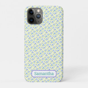 Gelber Hintergrund Happy Blume Case-Mate iPhone Hülle
