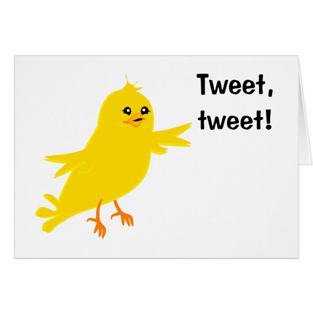 Gelber Kanarienvogel (Vorderseite (Horizontal))