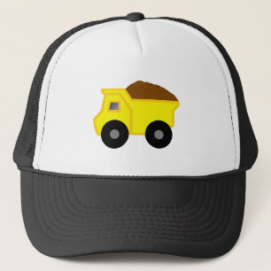 Gelber Kipper Truckerkappe