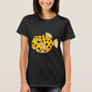 Gelber Kofferfisch T-Shirt
