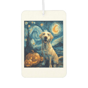 Gelber Labrador (2) Autolufterfrischer