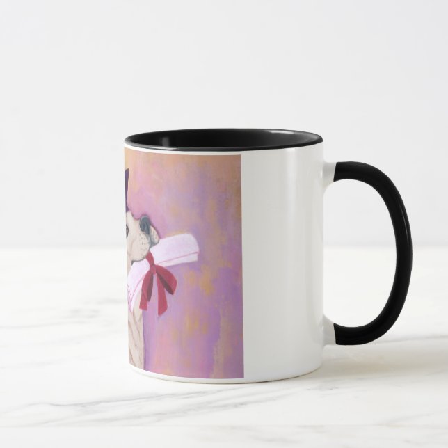 Gelber Labrador-Abschluss Tasse (Rechts)