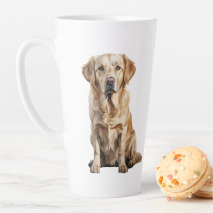 Gelber Labrador-Becher Milchtasse