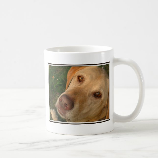 Gelber Labrador Kaffeetasse (Rechts)