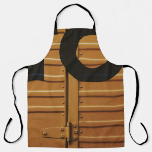 Gelber Lastträger Schürze