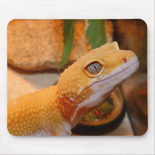 Gelber Leoparden Mousepad