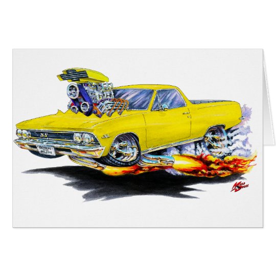 Gelber LKW 1966 EL Camino Karte