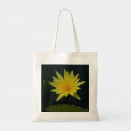 Gelber Lotus-Wasserlilie Tragetasche