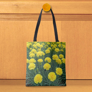 Gelber Nelken-Tragetasche Tasche