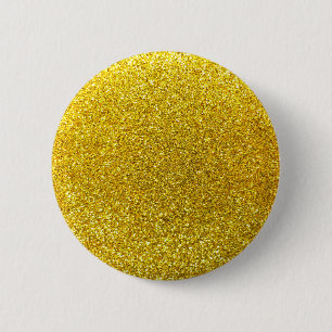 Gelber NeonGlitter Button