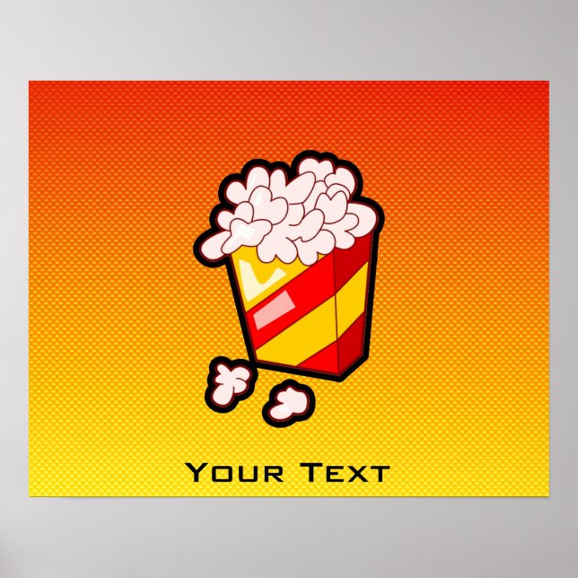 Gelber Orangenknochen Poster (Vorne)