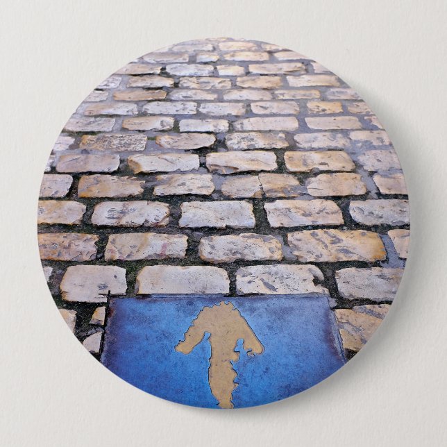 Gelber Pfeil Button (Vorderseite)