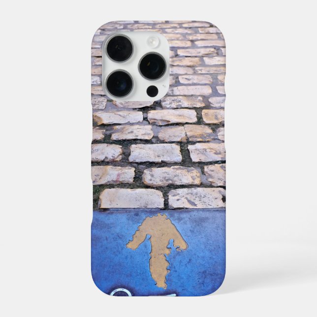 Gelber Pfeil iPhone 16 Pro Hülle (Rückseite)