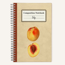 Gelber Pfirsich und eine halbe Personalisierte Zus