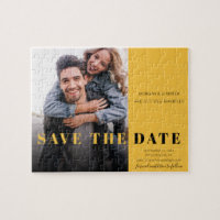 Gelber Pop Save the Date